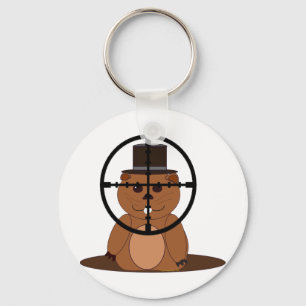 Chaveiro Alvo: groundhog