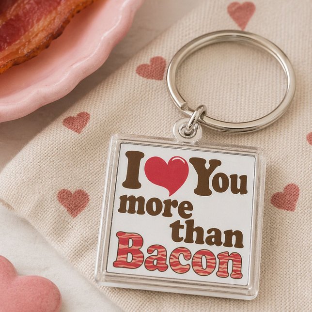 Chaveiro Amante de Bacon (Criador carregado)