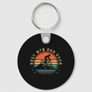 Chaveiro Amante de Bicicleta de Montanha Masculino Retro Ci