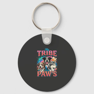 Chaveiro Amante de Cachorro Minha Tribo Tem Patas