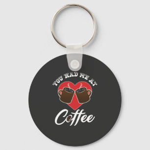 Chaveiro Amante de Café - Você Me Conquistou Com Café