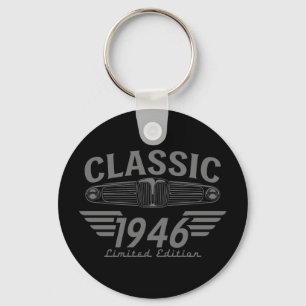 Chaveiro Amante de Carros Antigos 1946 Feito em 1946 80º An