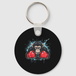 Chaveiro Amante de Macaco de Boxe Luvas de Boxe Kickboxing 