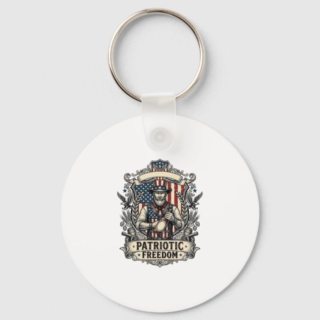 Chaveiro Amante de Molho Picante Patriota (Frente)