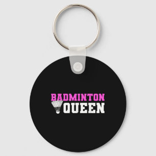 Chaveiro Amante de Peteca de Badminton Jogador de Badminton