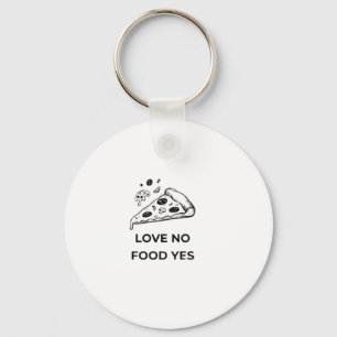 Chaveiro Amante de Pizza Engraçado