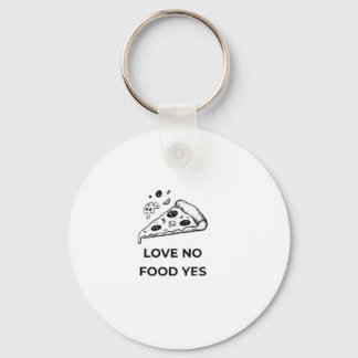 Chaveiro Amante de Pizza Engraçado