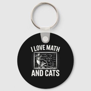 Chaveiro Amante do Gato Matemático Professor de Matemática 