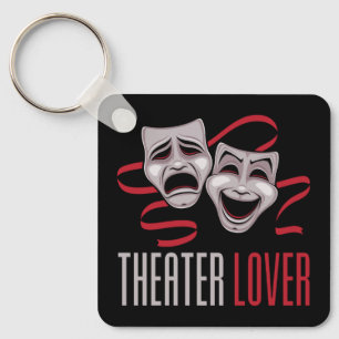 Chaveiro Amante do Teatro de Comédia e Tragédia