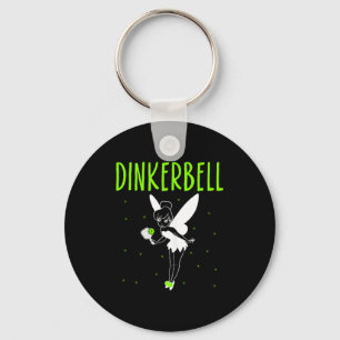 Chaveiro Amante engraçado de pickleball Dinkerbell jogador