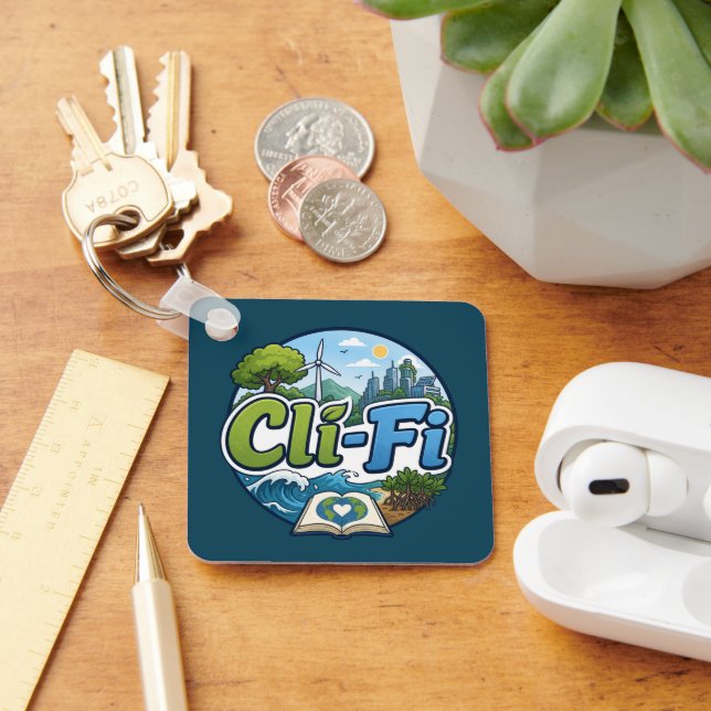 Chaveiro Amantes da Ficção Climática (Mesa)