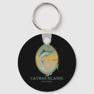 Chaveiro Amantes da Pesca das Ilhas Cayman