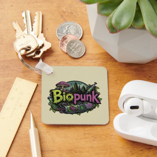 Chaveiro Amantes de Biopunk (Mesa)