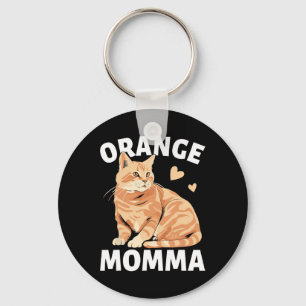 Chaveiro Amantes De Gato De Gato De Mama Laranja