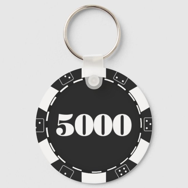 Chaveiro Amantes de jogos de casino bonitos (Frente)