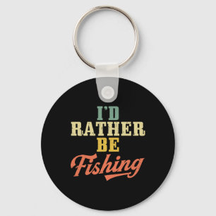 Chaveiro Amantes de Prefiro Estar Pescando Eu Preferiria Es
