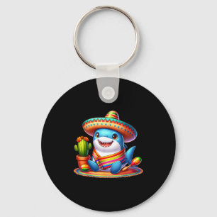 Chaveiro Amantes de tubarão cinco de maio chapéu maracas me