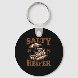 Chaveiro Amantes de Vaca das Terras Altas Salty Novilha Tro