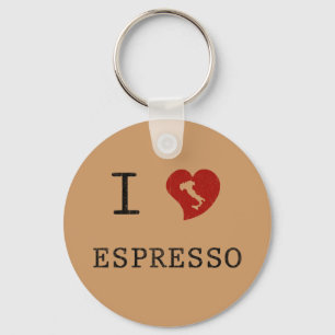 Chaveiro Amantes do café eu amo o café