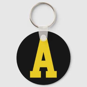 Chaveiro Amarelo a' em vermelho para Alvin Costume Hallowee