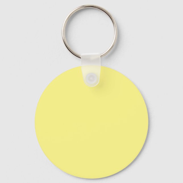 Chaveiro Amarelo claro #FFF888, Marzipan (Frente)
