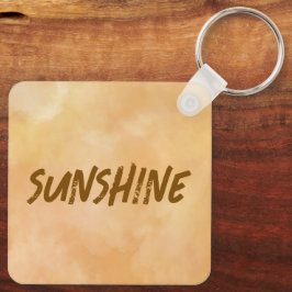 Chaveiro Amarelo - Dia de os namorados castanho