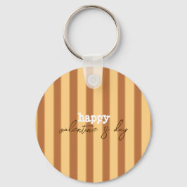 Chaveiro Amarelo - Dia de os namorados castanho