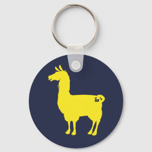 Chaveiro amarelo do lama