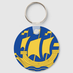 Chaveiro amarelo do navio