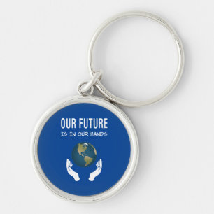 Chaveiro Ambientalismo O Nosso Futuro Está Em Nossas Mãos P