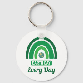 Chaveiro Ambientalismo Verde Arco-Íris Dia da Terra Todos o