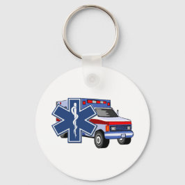 Chaveiro Ambulância EMS