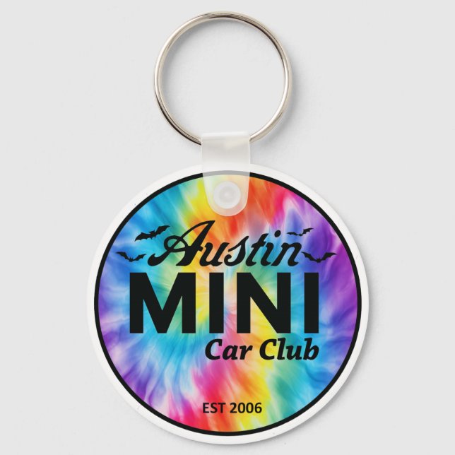 Chaveiro AMCCC Tye Dye 'HI!' Teclado (Frente)