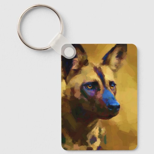 Chaveiro Ame a Arte Canina Africana (Frente)