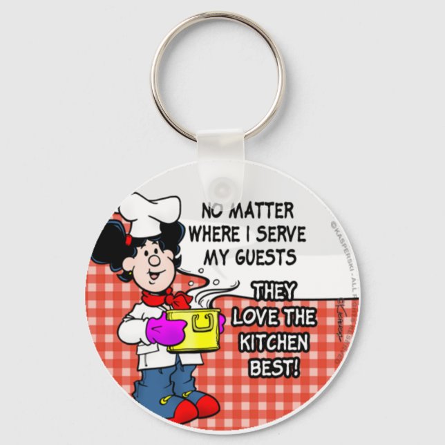 Chaveiro Ame A Melhor Cozinha (Frente)