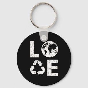 Chaveiro Ame a Terra & Recicle Reciclagem