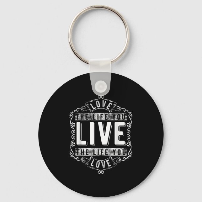 Chaveiro Ame A Vida Que Vive (Novidade E Mais) (Frente)