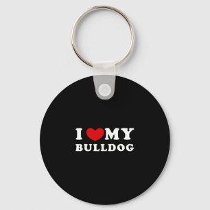 Chaveiro Ame Meu Buldogue