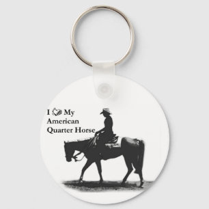 Chaveiro Ame meu Cavalo Quarter Americano