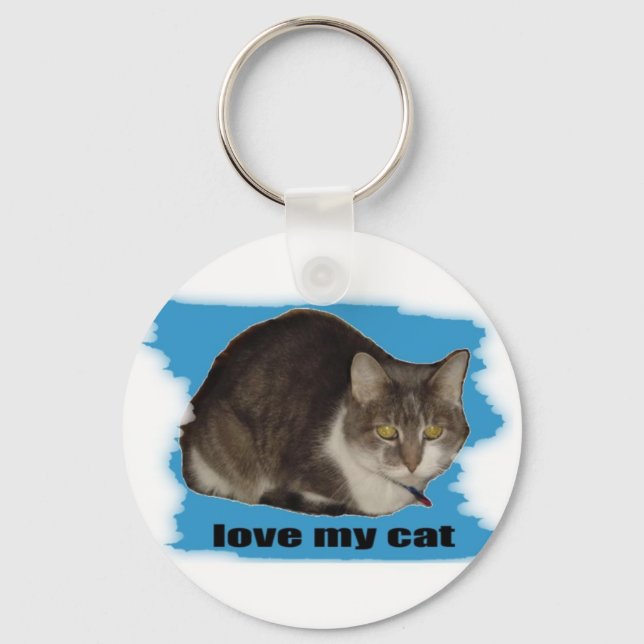 CHAVEIRO AME MEU GATO (Frente)