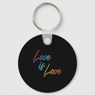 Chaveiro Ame Rainbow Color Cute Happy Positive Quote Graph
