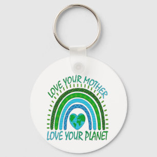 Chaveiro 💚 Ame Sua Mãe, Ame Seu Planeta 🌍