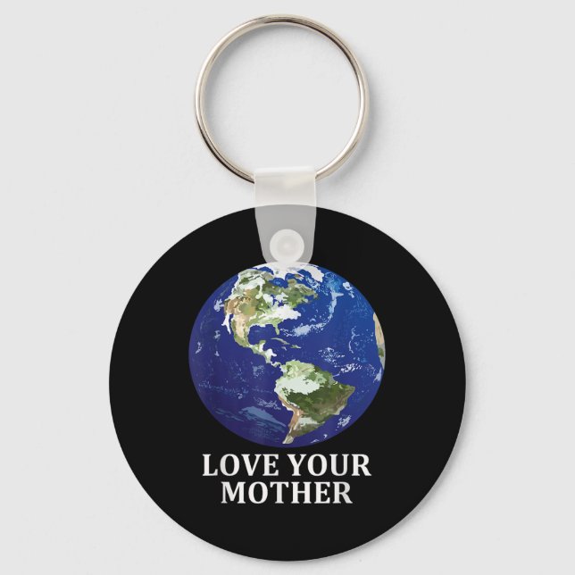 Chaveiro Ame sua Mãe Terra - Dia da Terra 50º Anniversar (Frente)