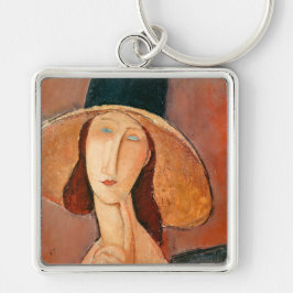 Chaveiro Amedeo Modigliani - Jeanne Hebuterne em Grande Cha
