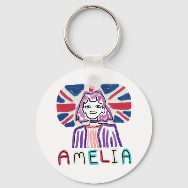 Chaveiro Amelia Prevenir Caminhos (Frente)