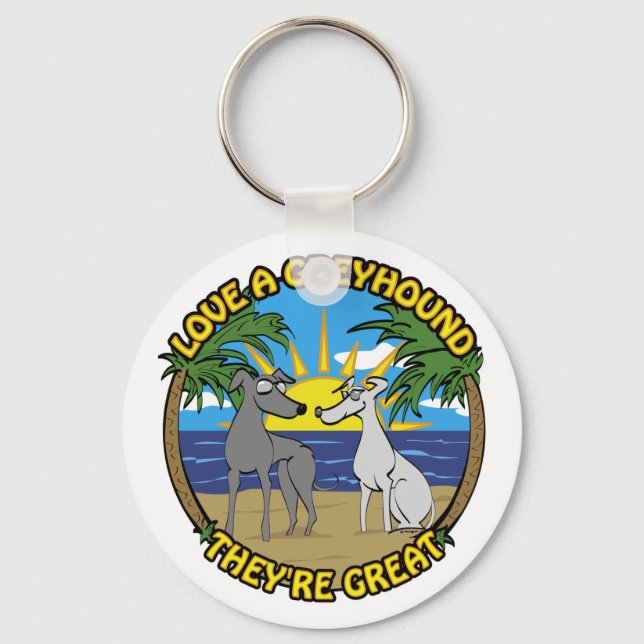 CHAVEIRO AMEM UM GALGO, ELES SÃO ÓTIMOS (Frente)