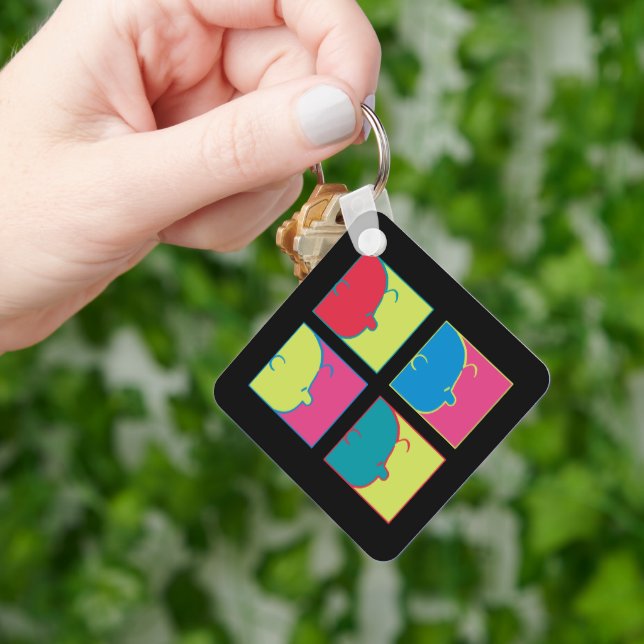 Chaveiro Amendoins | Modern Pop Art Charlie Brown (Mão)