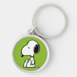 Chaveiro Amendoins   Snoopy Olhando Para Baixo