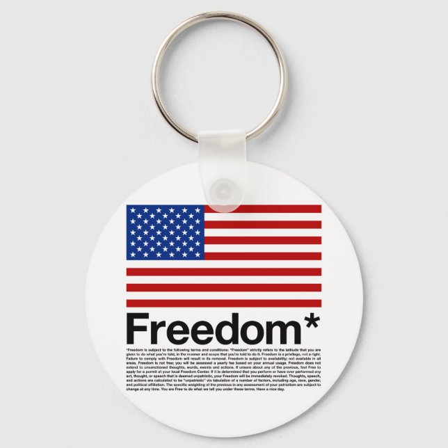 Chaveiro América: Condições e termos de liberdade (Frente)