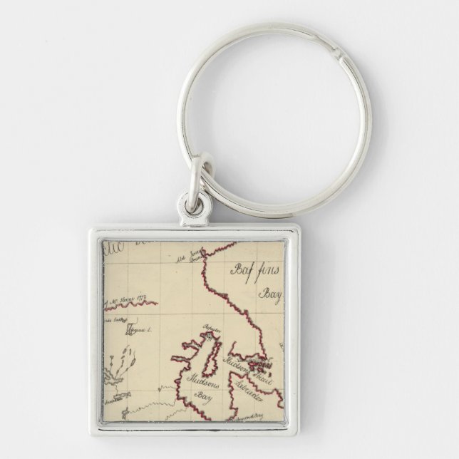 Chaveiro América do Norte 17 (Frente)